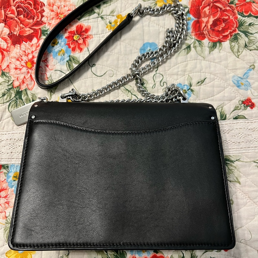 Coach Klare Crossbody Bag in Signature Canvas with Rivets - Picture 2 of 3